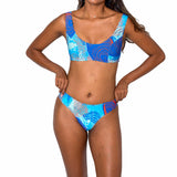 Aima Dora Swimwear Cheeky Tanga Bottom Bottoms XS / INDIAN OCEAN