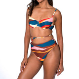 Aima Dora Swimwear Hi-Rise Keyhole Bottom Bottoms XS / CHAMAREL