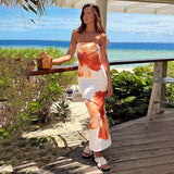 Leah || Women's Summer Printed Waist-controlled Fashion Dress