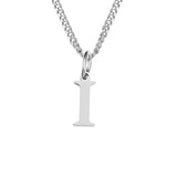 Beach Luxe 26 Letters All-Match 14K Stainless Steel Necklace Necklace I Stainless Steel Color