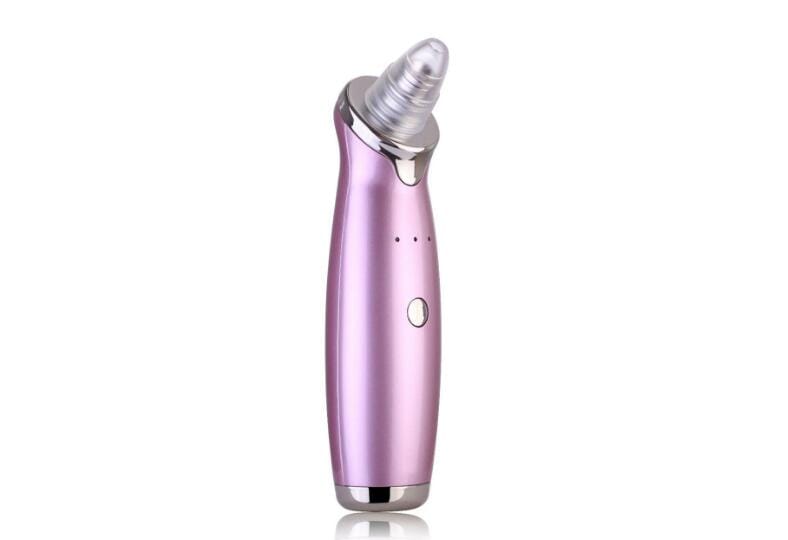 Beach Luxe Blackhead Instrument Electric Suction Facial Washing Instrument Beauty Acne Cleaning Blackhead Suction Instrument Health and Beauty Rose gold