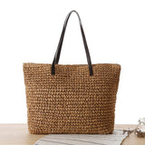 Beach Luxe Summer Vacation Beach Bag Leisure Female Bag Accessories Light Brown
