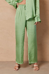 BEFORE ANYONE ELSE LOIS PANT - GREEN MATCHA Pants