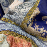 V Neck Patchwork Dress