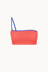 CLEONIE CRESCENT KINI CORAL ONE SIZE / CORAL/ATLANTIC BIND