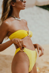 CLEONIE RIPPLE BRIEF (all colours) SUNSHINE AND STRIPE / DELICATE