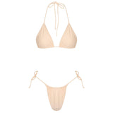 CLEONIE TRIANGLE BUTTER KINI TOP