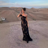 Hazel || Burnt Flower One Shoulder Dress