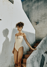 PARAMIDONNA | Emotional and cool swimwear and beachwear brand ONE PIECE FRIDA SUGAR ONE SIZE
