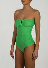 PARAMIDONNA | Emotional and cool swimwear and beachwear brand One piece swimsuit FRIDA KIWI One size