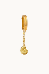SWIRL SHELL HANGING CHARM
