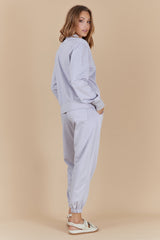 TATE LOUNGE PANTS- BLUE PEARL