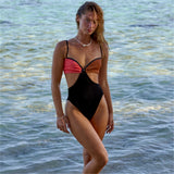 LORNE MAILLOT CORAL ESPRESSO NOIR