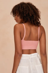 ROSE KNIT TOP - PINK