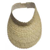 Beach Luxe Beach Luxe | Havana Sun Visor Hat