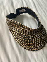 Beach Luxe Beach Luxe | Havana Sun Visor Hat