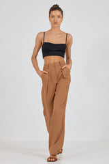 BEFORE ANYONE ELSE CHARLOTTE PANT - WALNUT Apparel & Accessories