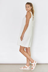 BEFORE ANYONE ELSE DRIFTER DRESS - WHITE