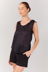 BEFORE ANYONE ELSE EVERYDAY TANK TOP - BLACK Apparel & Accessories