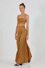 BEFORE ANYONE ELSE IRIANNA SKIRT - GOLD TOFFEE Apparel & Accessories
