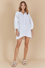 BEFORE ANYONE ELSE IVY DRESS - WHITE