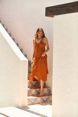 BEFORE ANYONE ELSE JASMINE DRESS - ORANGE CLAY Dress