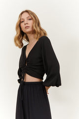 BEFORE ANYONE ELSE LUCY TOP - BLACK Apparel & Accessories