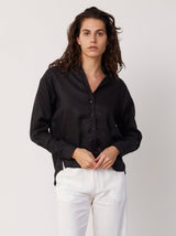 BEFORE ANYONE ELSE MALLOW SHIRT - BLACK