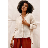 BEFORE ANYONE ELSE MALLOW SHIRT - NATURAL
