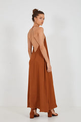 BEFORE ANYONE ELSE SUNSEEKER DRESS - TOFFEE Apparel & Accessories