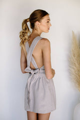 BEFORE ANYONE ELSE VALENTINA DRESS - GREY LILAC