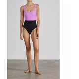 Bondi Born MARLEY ONE PIECE - BLACK/FLAMINGO One Piece