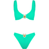 CLEONIE BYRON MINI BRIEF bikini Bottom ONE SIZE / MINT