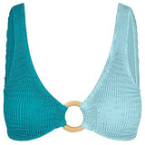 CLEONIE Cleonie | OCEANIA KINI MULTI bikini top SKY TEAL / DELICATE