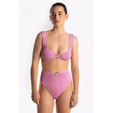 CLEONIE ISLAND HIGH BRIEF (all colours) ONE SIZE / BLOSSOM
