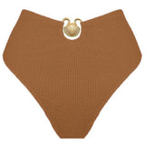 CLEONIE ISLAND HIGH BRIEF (all colours) ONE SIZE / ESPRESSO