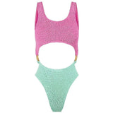 CLEONIE LA PLAGE MAILLOT MULTI (all colours) ONE SIZE / MAGENTA MINT