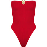 CLEONIE MANLY MAILLOT ONE SIZE / CHERRY