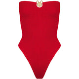 CLEONIE MANLY MAILLOT ONE SIZE / CHERRY