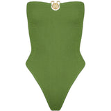 CLEONIE MANLY MAILLOT ONE SIZE / MOSS