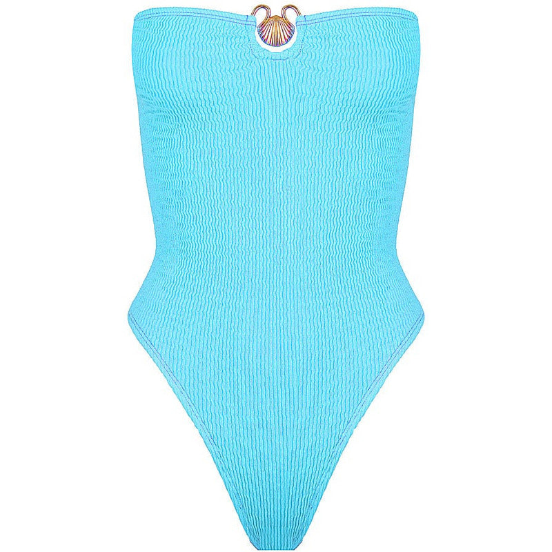 CLEONIE MANLY MAILLOT ONE SIZE / SKY