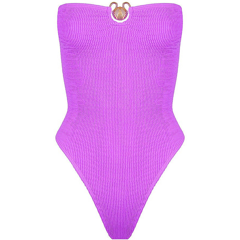 CLEONIE MANLY MAILLOT ONE SIZE / VIOLET