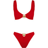 CLEONIE MIAMI KINI SOLID (all colours) CHERRY / DELICATE