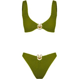 CLEONIE MIAMI KINI SOLID (all colours) MOSS / DELICATE