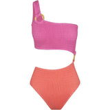 CLEONIE SHELL MAILLOT MULTI One Piece ONE SIZE / MAGENTA CORAL