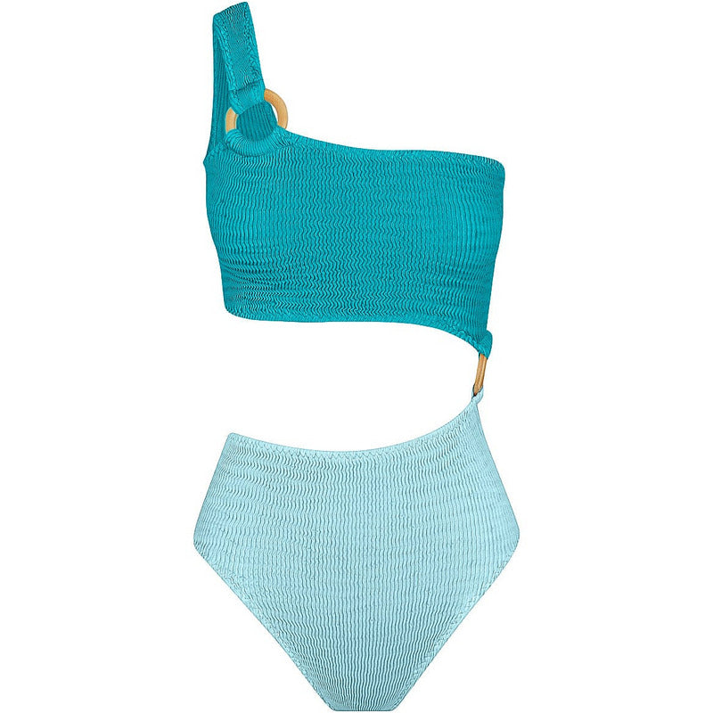 CLEONIE SHELL MAILLOT MULTI One Piece ONE SIZE / SKY TEAL