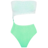 CLEONIE SWELL MAILLOT MULTI One Piece ONE SIZE / SHERBERT MINT AND MINT