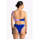 CLEONIE WATEGOS KINI MULTI bikini tops ATLANTIC LILAC / GODDESS