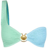 CLEONIE WATEGOS KINI MULTI bikini tops SKY MINT / GODDESS