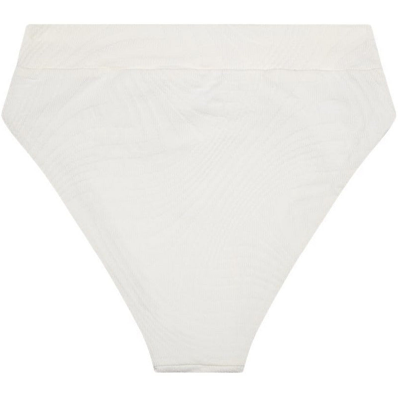 Fella Hubert High Waist Bottom - Off White bikini bottoms